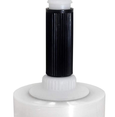 Hand Bundling Stretch Film Extended Core Handle Stretch Film Wrap, Heavy Duty Shrink Wrap Roll Furniture, Moving, Box