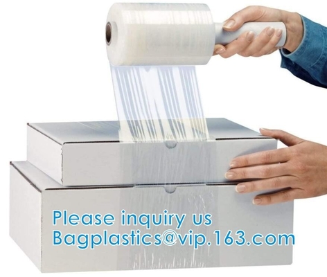 Stretch Wrap Film Industrial Strength Clear Cling Plastic Pallet Supplies | Durable Self-Adhering ● Packing ● Moving