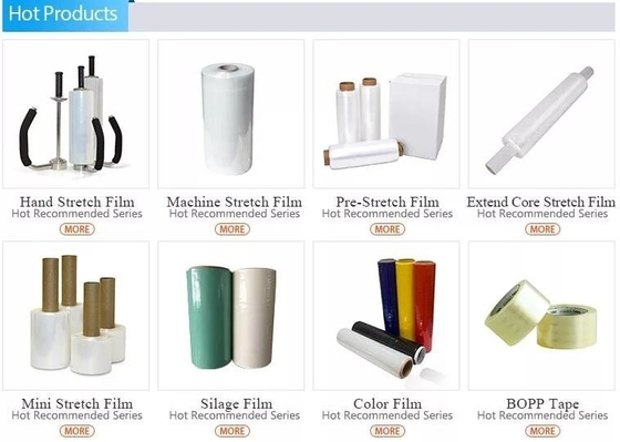 Bopp Film Roll hand stretch film, machine film, pre-stretch, extend core, mini roll, silage film, color film, BOPE film