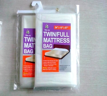 Plastic Mattess Storage Covers Bag Heavy Duty Protective Bags Double Bed Prefect For Moving Large Plastic Mattress Bags