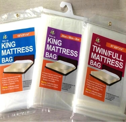 Plastic Mattess Storage Covers Bag Heavy Duty Protective Bags Double Bed Prefect For Moving Large Plastic Mattress Bags