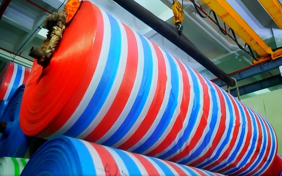 Agriculture Uv Resistant 400gsm Pe Greenhouse Film Jumbo Rolling Pp Woven Fabric waterproof, uv-resistance, anti-tear