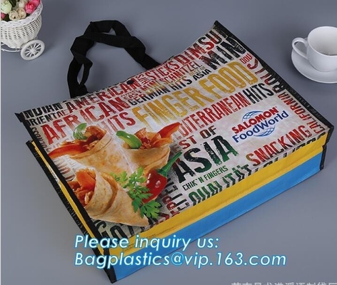Promotional Customized Nonwoven Recycle PP Non Woven Bag, Promotional Gift Foldable Printed Garment Cheap Tote Fabric Re