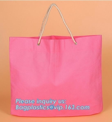 promotion advertising gift shopping bag laminated non woven bag with webbing handle, PP Nonwoven Recycled Bags Recycle B