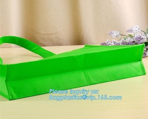 Green Color T-Shirt shape non woven bag, Most Selling Products Big Size Non Woven Bag,metallic Bopp non woven bag, water