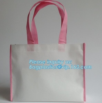 Promotional custom fabric reusable shopping bag metallic laminated non woven bag, Machine Made Heat Seal Eco Friendly No