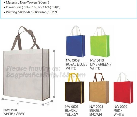 laminated recycled RPET non woven bag Rpet tote non woven bag / Rpet non wovenshopping bag, non woven gift pouch drawstr