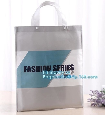 Promotional pp coated custom printed recycled eco tnt grocery non woven bag, Custom Picture Printing Recycle Laminated P