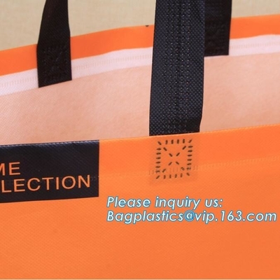 OEM Production Hot Sale Non Woven Bags Customized, recycled custom printing grocery tote shopping pp non woven bag non w