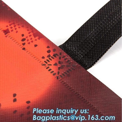 Halloween All Hallow holidays promotional Factory Price High Quality Laminated PP non woven bag laminated, bagplastics