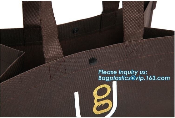 Laminated black pp non woven bag,matt lamination non woven tote bag, Wholesale Promotional High Quality Non Woven Bags