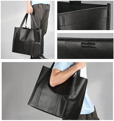pp nonwoven bag, promotional recycled glossy laminated pp nonwoven shopping bag, Foldable Nonwoven Bag, nonwoven tote sh