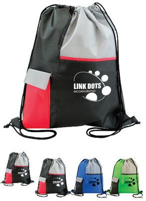 Eco-Friendly Waterproof Folding Polyester Drawstring Bag For Shopping,Sublimation Waterproof Polyester Drawstring