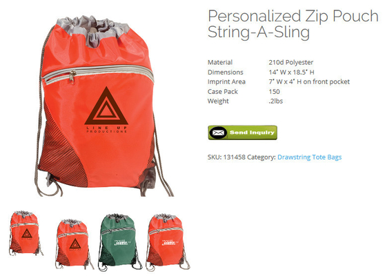 BAGEASE.CN Hiker'S A Sling Nylon Drawstring Backpack Zip Pouch String A Sling,Liberty Bag Water-Resistant Drawstring