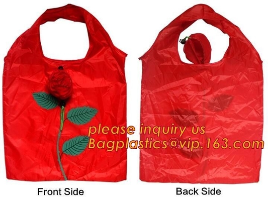 Washable Polyester 210d Nylon Drawstring Bags Grocery Shopping Bags With Handles - Cloth Grocery Tote Bags