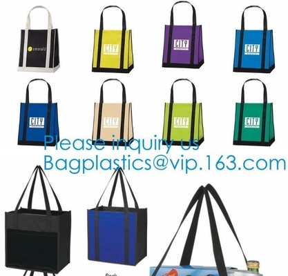 Grocery Promotional And Reusable Non Woven Shopping Tote Bag,Bag Manufacturer Supply Pp Non Woven Tote Bag, Bagease Pac