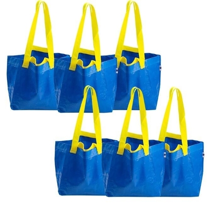 Waterproof Large Luggage Garment Bag PP Polypropylene Moving Bag Portable Storage Woven Carry Duffle Bag With Zipper