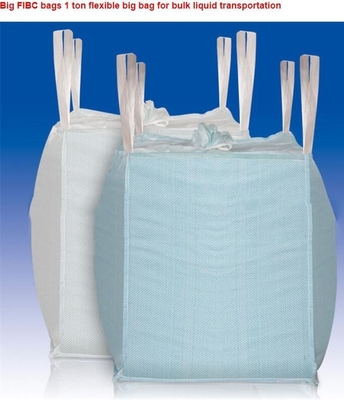 spout Cement Ton Reinforce Fibc Jumbo Bags 500kg Bulk Conductive Fibc Big Bag With Automatic Unloading Design