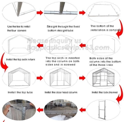Agricultural Glass Green House for Commerical,Pop up Greenhouse Eco-friendly Fiberglass Poles Overlong Cover 98"x49"x53"