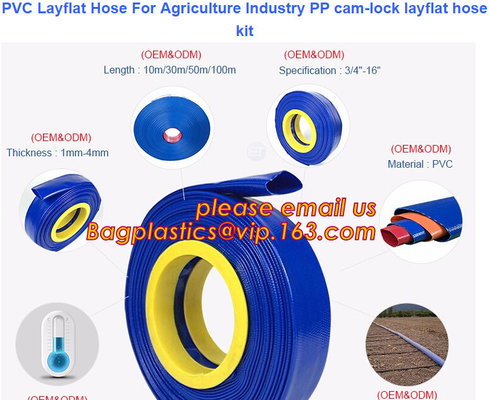 PVC Non-Toxic Flexible Transparent PVC Tube, Hose For Delivery Liquid Pool Hose Heavy Duty Backwash Hose