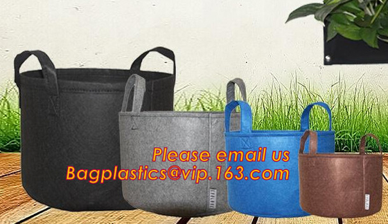 Gallon Square Grow Bags, Thick Fabric Bags With Handles For Indoor And Outdoor Garden Veggies Flower Planter