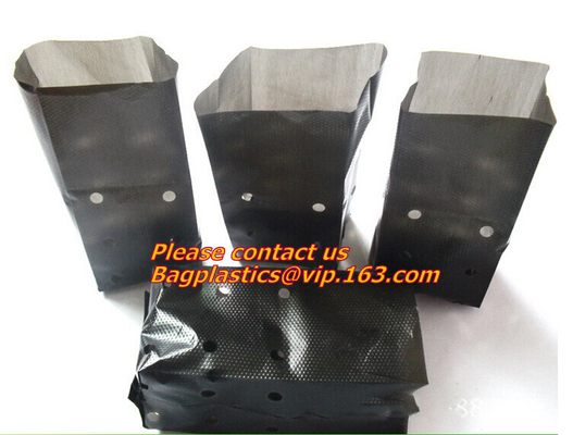 Greenhouse Horticulture Garden Bags Nursery Bags Plants Grow Bags Biodegradable Fabric Pots/Bag Plants Pouch Home Garden