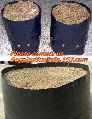 Potato Grow Bags, Plant Grow Bags Garden Container Heavy Duty Aeration Fabric Pots Thickened Nonwoven Fabric Grow