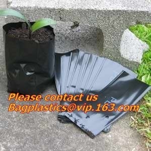 Grow Bags, Flower/Vegetable/Plant Pots Aeration Smart Bag Non Fabric Pot For Garden Farm White Plastic Bag (5 Gallon - 1
