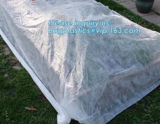 Heavy Winter Protection Plant Cover Winter Cover Anti-frost Zipper And Drawstring Cold Protection Non-woven Plant Antifr