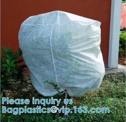 Heavy Winter Protection Plant Cover Winter Cover Anti-frost Zipper And Drawstring Cold Protection Non-woven Plant Antifr