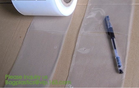 Auto Bags-White Opaque Front / Clear Back Bags for Autobag Machines,Preopened poly bag auto Bag on a roll,Accessories Pa