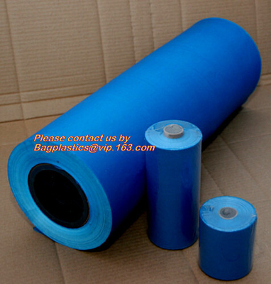 PAPER Car Painting Taped Plastic Drop Film, Auto Painting Pre-Taped Masking Tape With Masking Foil, RICE PAPER, PLASTIC