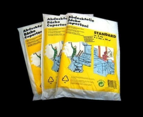 Painter Drop Dust Sheet,Dust Proof Transparent Dust Sheet Cover Made In China, Transparent Plastic Cover