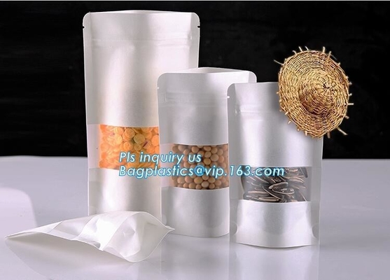 ZIP LOCK, ZIP SEAL, ZIPPER SEAL, Custom bread paper bag, fast food packaging bag, cookie packaging bag, STAND UP
