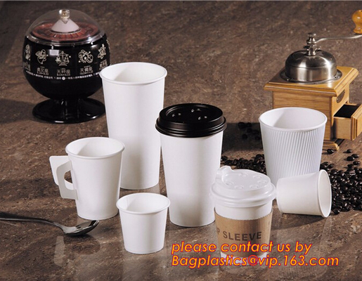 12oz double wall disposable custom printed ripple paper cup, paper tea cups disposable double wall paper cups supplier