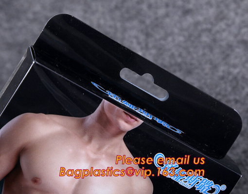 Mobile Phone Case Plastic Packaging Box, Custom Foldable Waterproof Small Rectangular Plastic Transparent Box/Clear Plas