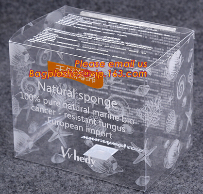 Mobile Phone Case Plastic Packaging Box, Custom Foldable Waterproof Small Rectangular Plastic Transparent Box/Clear Plas