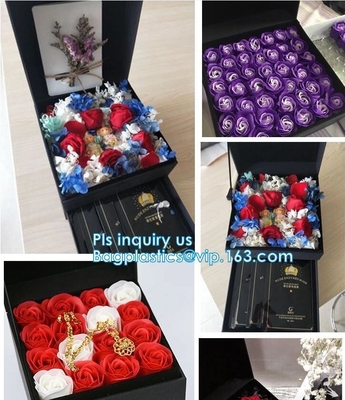 Carton Box Jewelry Packaging Boxes Flower,Florist Portable PACK New Style Paper Customized High Quality Flower