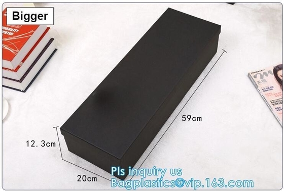 Luxury Paper Packaging Gift Box,Black Wholesale Custom Logo Premium Luxury Cardboard Paper
