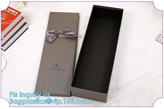 Paper Packaging magnetic Gift Box with Ribbon,Christmas gifts and premiums paper box package