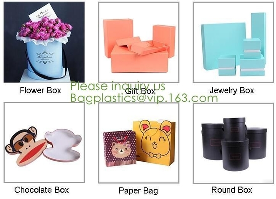 Coated Take Away Custom Printed Customised Bridesmaid House Shape Gift Box,Luxury Cardboard Flip Top Ribbon