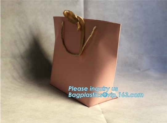 Handle Kraft Paper Flower Bag Wedding Confetti Cones Shaped Bouquet Bag Plant Bag Creative Flowers Holder Wrapping Gift