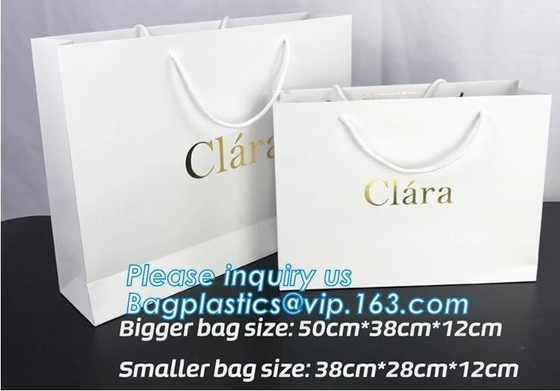 BIO-DEGRADABLE And RECYCLABLE Black Bowknot Ribbon Handles Eco Retail Packaging Holiday Gift Bags, Shopping Bags, Retail