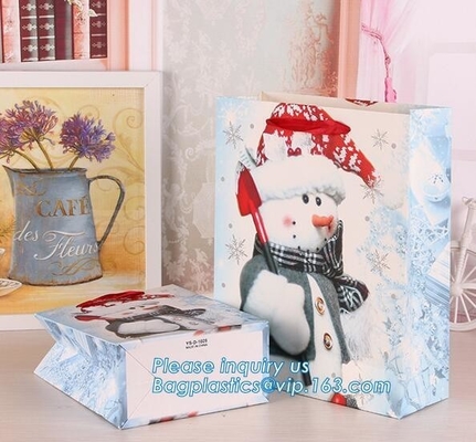 Custom Luxury Natural Texture Bags Foldable White Color Wedding Invitation Bags,Merchandise Luxury Gift Carrier Kraft Wi