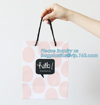 Christmas custom luxury gift food grade bakery Paper cake and bread packaging box carry Bag cut handle logo wholesale