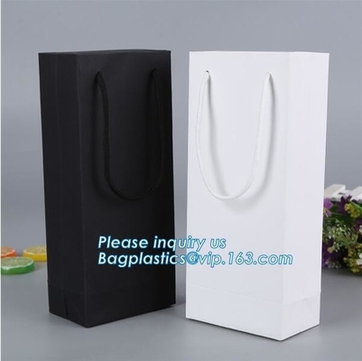 Paper Carrier Bag with ribbon handle,Fantastic carrier bag for taking noodles with handles,Paper Shopping Bags, gift pac