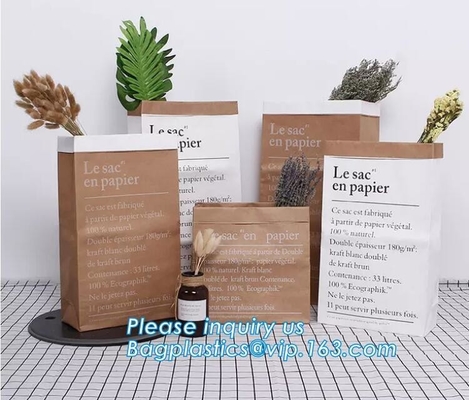 LE SAC EN PAPIER Craft Bag, Multi-purpose Toys Clothes Drawer Organizer Laundry Bag Fruit Flower Plant Pot Cover
