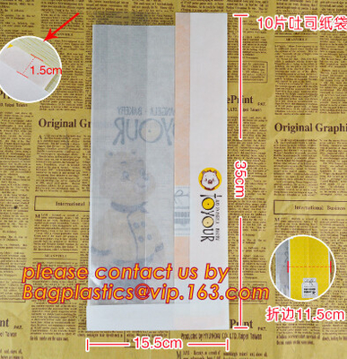Professional Food Safe Opp Clear Window Paper Bags Offset Printing, OEM Block Bottom Bags Tin Tie White Paper bags with