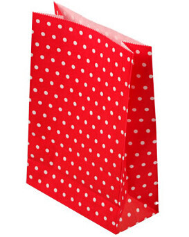 made in china full color glossy varnish printing fast food paper bag, high quality food grade customized size white kraf