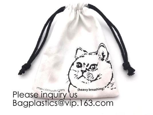 White Brushed Cotton Twill Drawstring Bag For Packaging,Cotton Flannel Dust bag,Pure White Cotton Flannel Packaging Bag